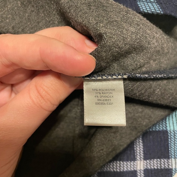 WOMENS LARGE Christopher & Banks plaid midi skirt - Picture 5 of 6